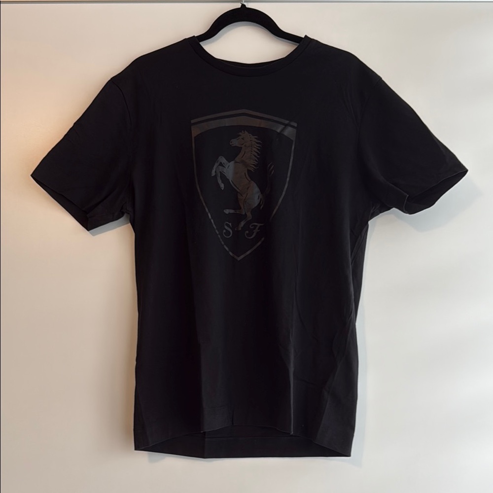 Ferrari Black Men's T-Shirt